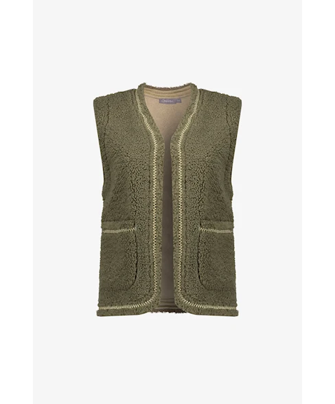 55845-19 | Gilet Teddy embroidery