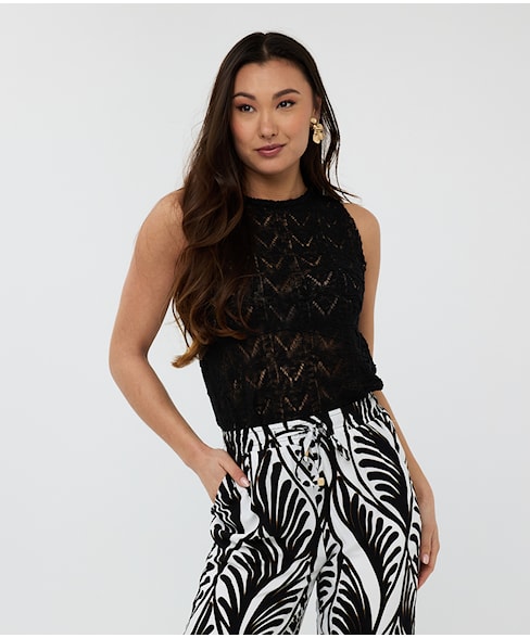 02211 | Top fancy knit