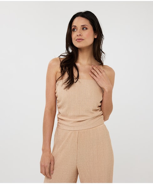 30211 | Top Plisse glitter