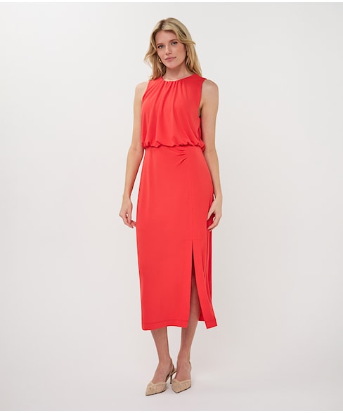 10226 | Jurk fancy gathering