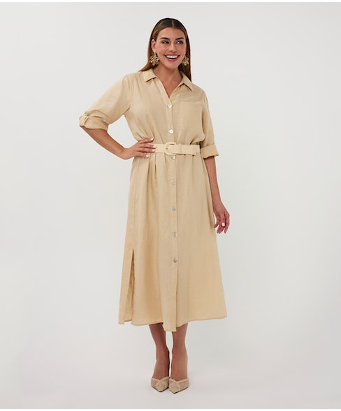28228 | Jurk Belt linen