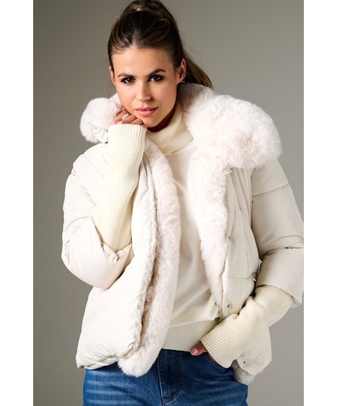 b902 | Jas puffer bont
