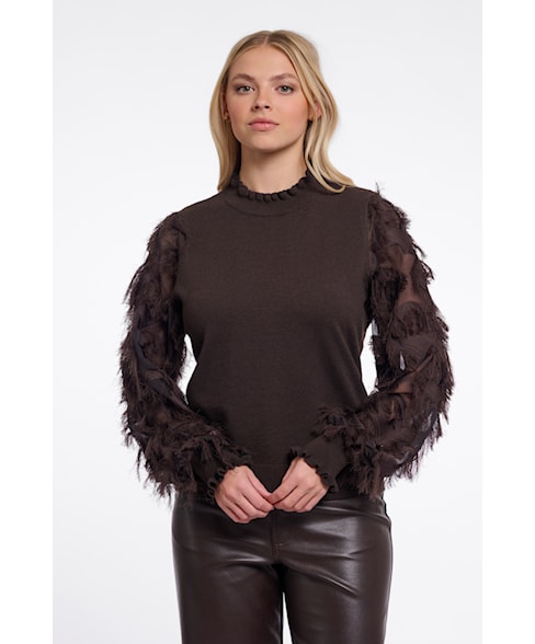 Janique 5002612 | Pull fancy sleeves