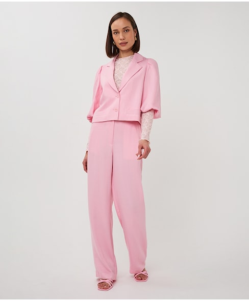 10047 | Vest twill crp slve