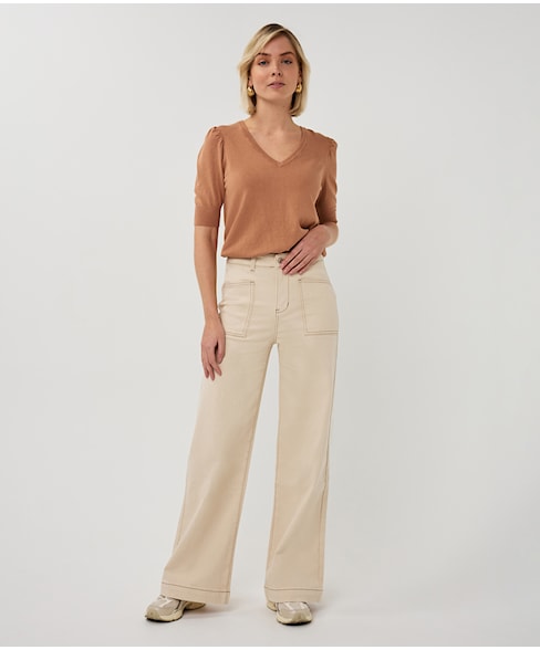 12020 | Broek wide twill