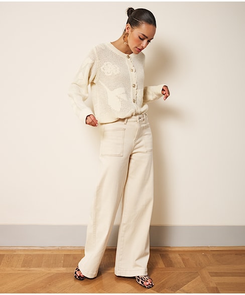 12020 | Broek wide twill