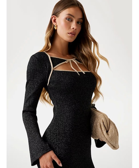 w5bk90 z3702 | Jurk Yoke lurex