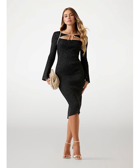 w5bk90 z3702 | Jurk Yoke lurex